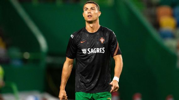 Cristiano Ronaldo da positivo por Covid-19 y no jugará ante Suecia por la Nations League