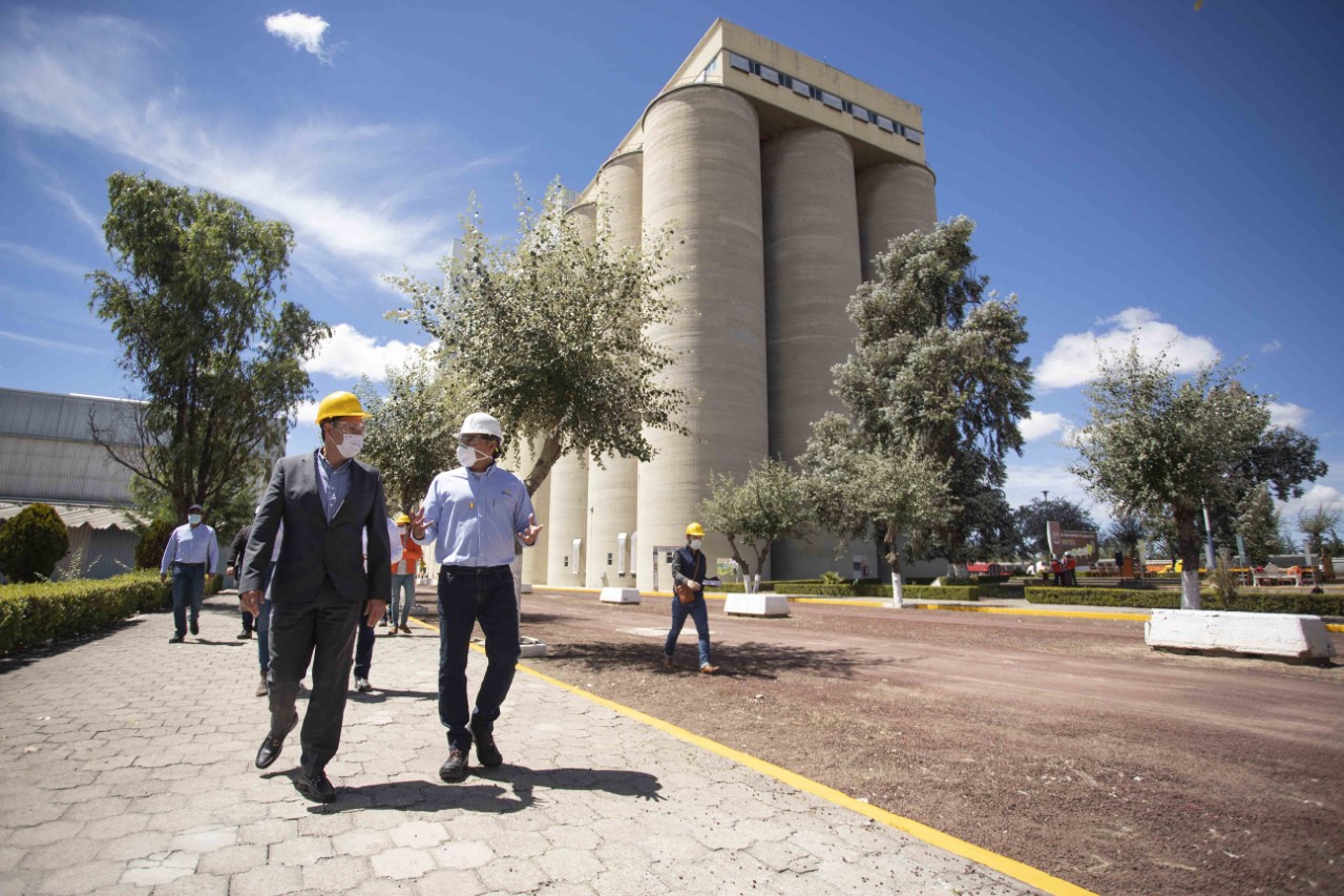 En Calpulalpan, Sedeco inaugura ampliación de planta secadora de cebada del Grupo Modelo