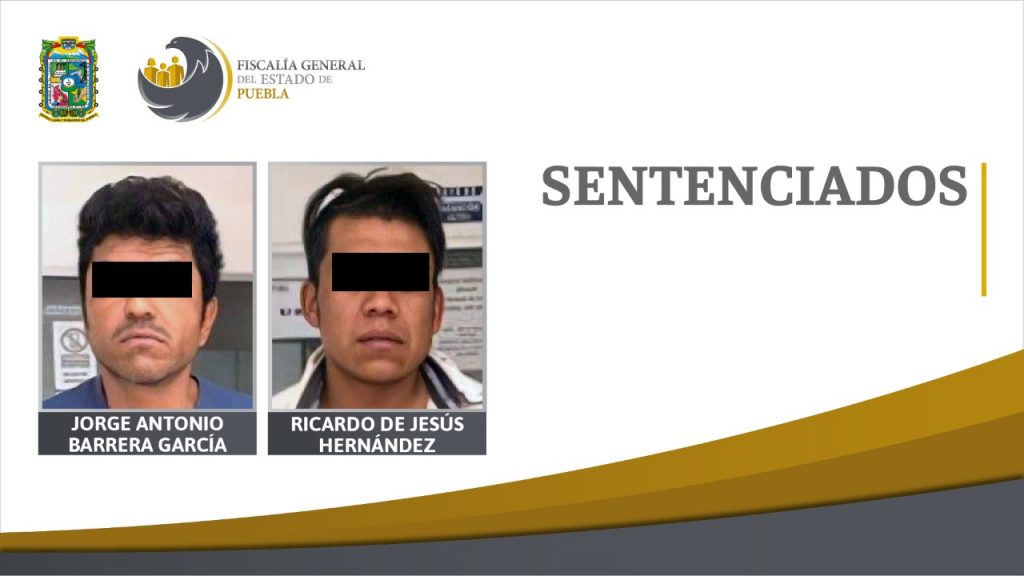 Sentenciados a 5 años de prisión por robo a maquiladora en Tehuacán
