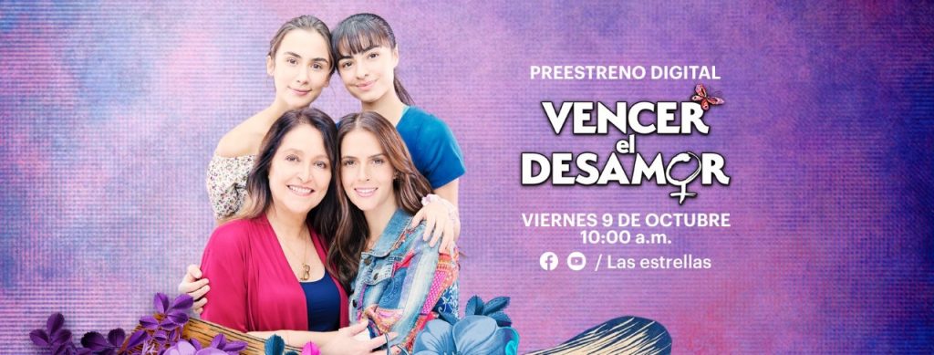 Hoy viernes 9 de octubre a las 10:00 horas es el preestreno digital de “Vencer el desamor”