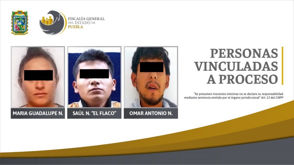 FGE logró prisión preventiva contra tres personas detenidas con droga