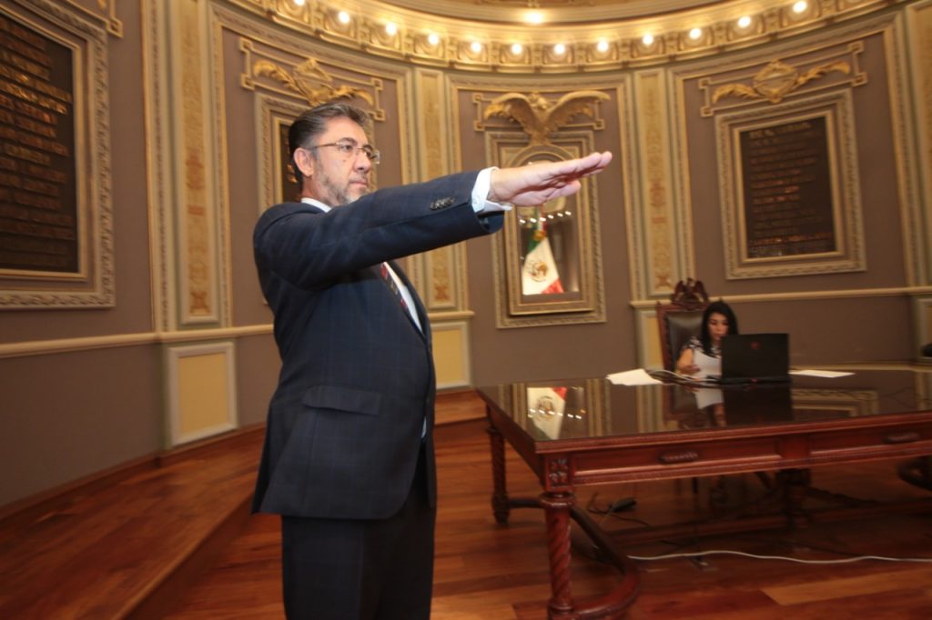 Toma protesta como diputado local Rodolfo Huerta como suplente de José Juan Espinosa