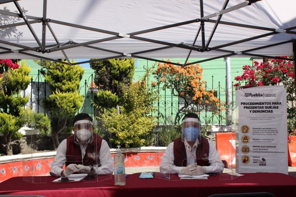 Con módulo itinerante, Contraloría Municipal recibe quejas y/o denuncias contra funcionarios públicos