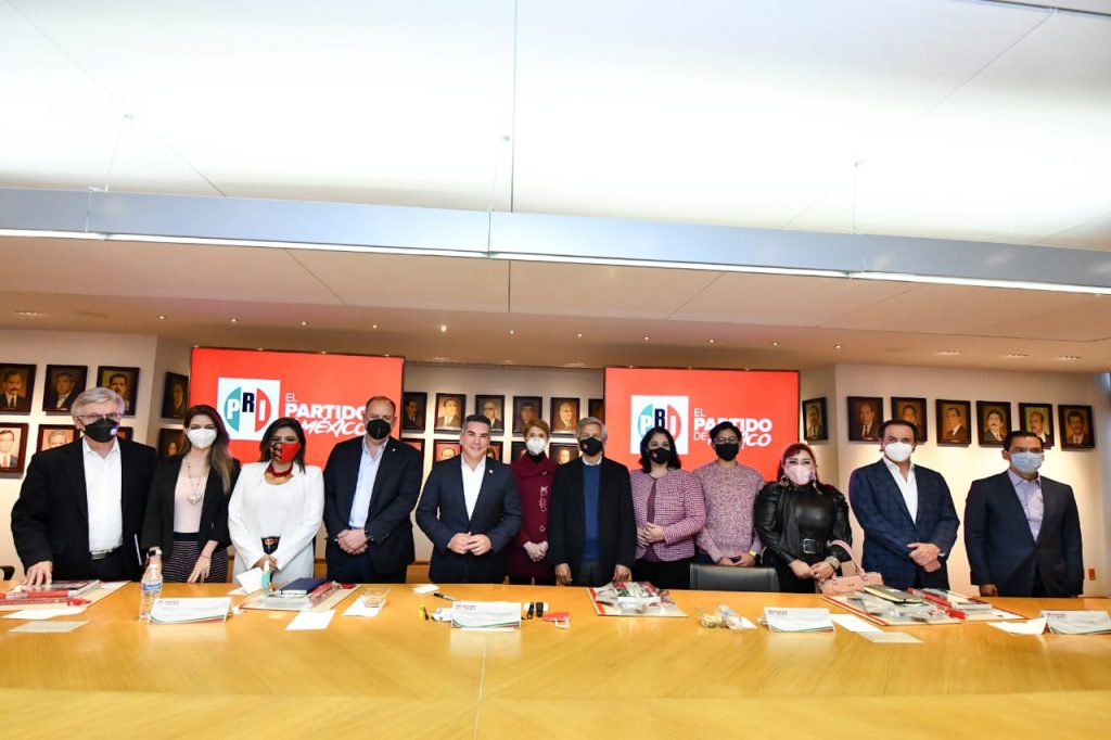 El PRI Y “Sí Por México” impulsan acuerdo para el 2021