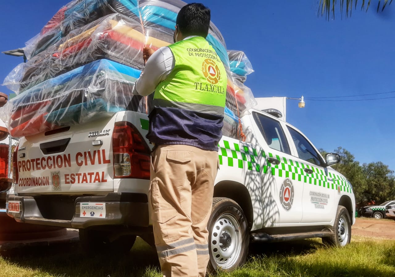 Desde Tlaxcala: Envía Gobierno del Estado ayuda humanitaria a Tabasco.