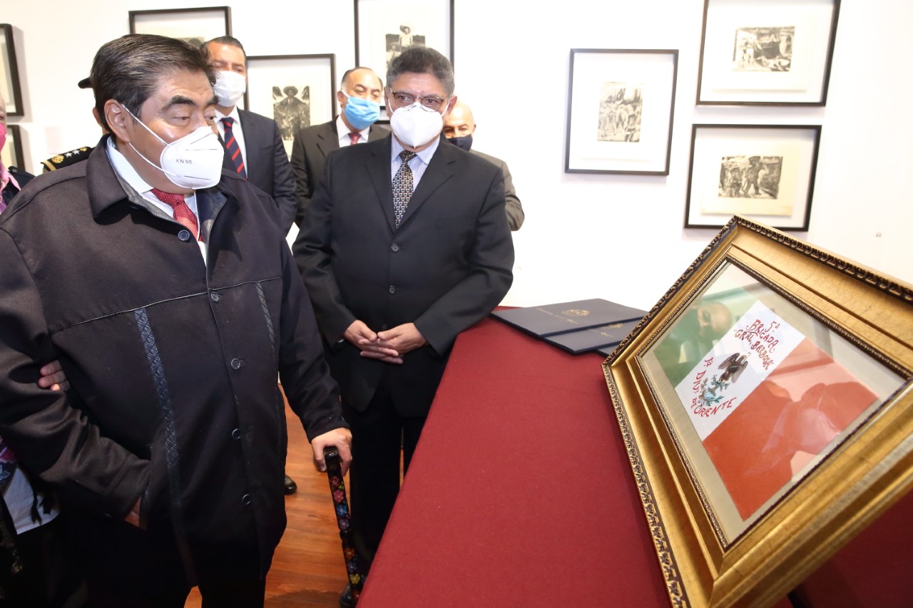 Gobernador Barbosa encabezó la ceremonia del CX inicio de la Revolución Mexicana