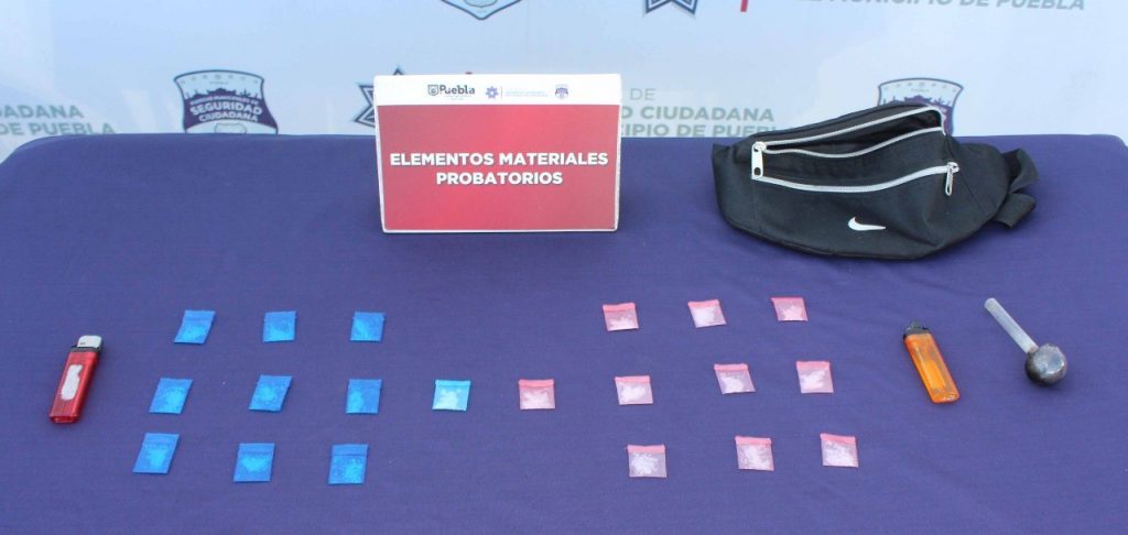 Policía municipal atrapó  dos presuntos narcomenudistas menores de edad