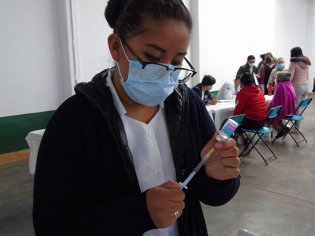 Desde Tlaxcala: Recibe SESA tercera remesa de vacunas contra la influenza