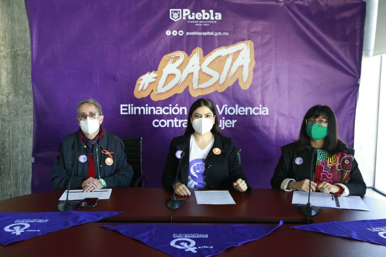 Ayuntamiento de Puebla reitera su compromiso por erradicar la violencia contra las mujeres