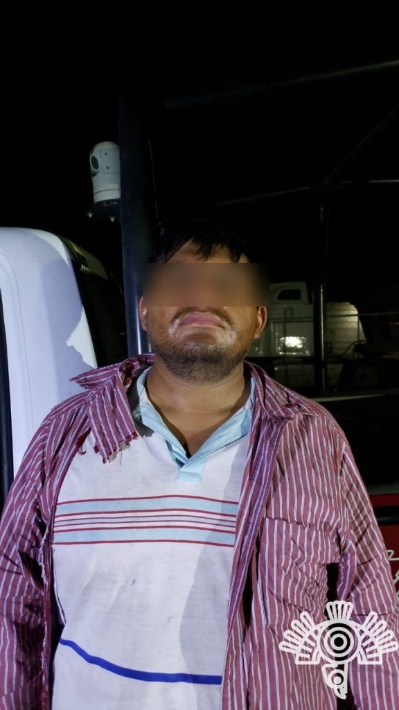 Policía Estatal detiene a presuntos asaltantes de transporte de carga