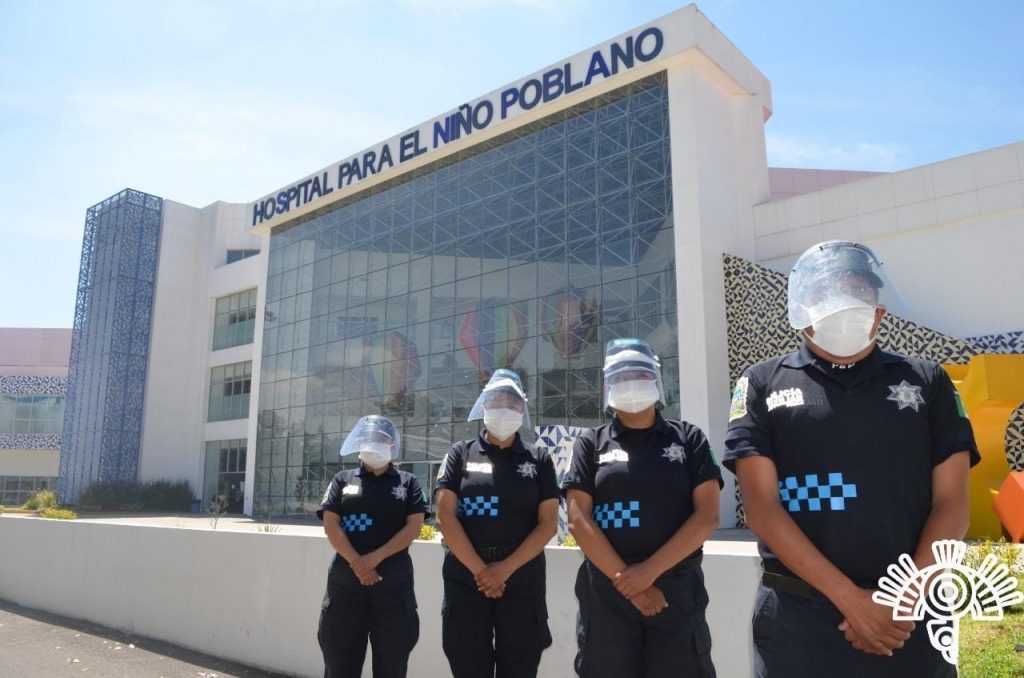 Refuerza Policía Auxiliar vigilancia en Hospitales y Centros de Salud