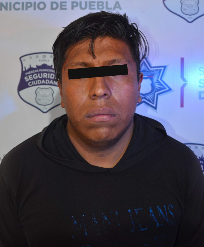 Detuvo Policía Municipal de Puebla a hombre presuntamente dedicado al robo y comercialización de autopartes robadas 