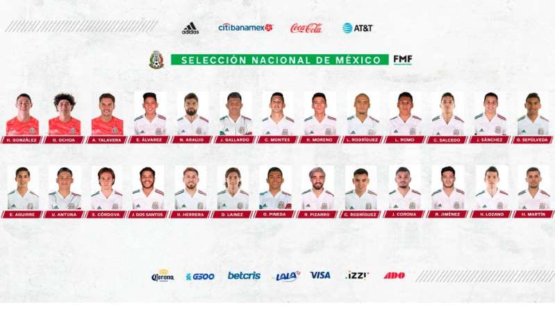 El Tri presenta a los convocados para enfrentar a Corea y Japón