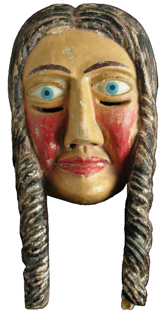 Máscaras de la Danza de la Conquista