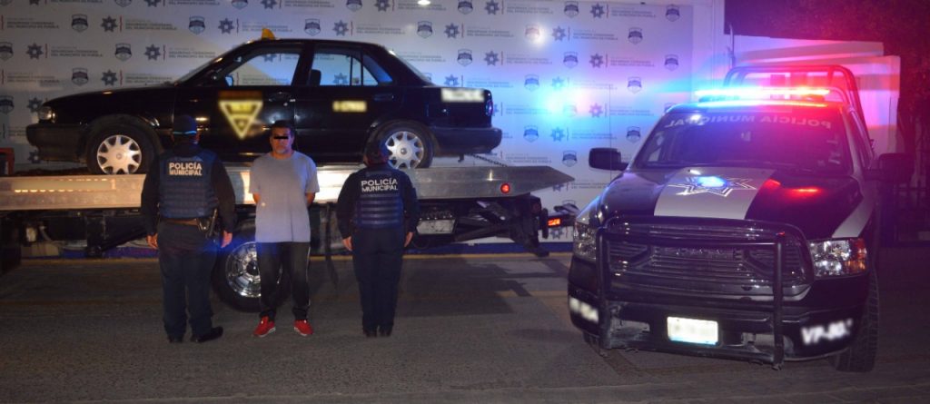 Detectó y detuvo Policía Municipal de Puebla a probable asaltante que operaba al sur de la ciudad.