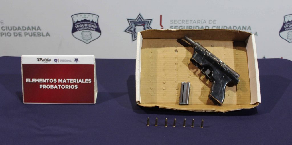 Ubicó y detuvo Policía Municipal de Puebla a menor de edad presuntamente dedicado al robo a negocio.