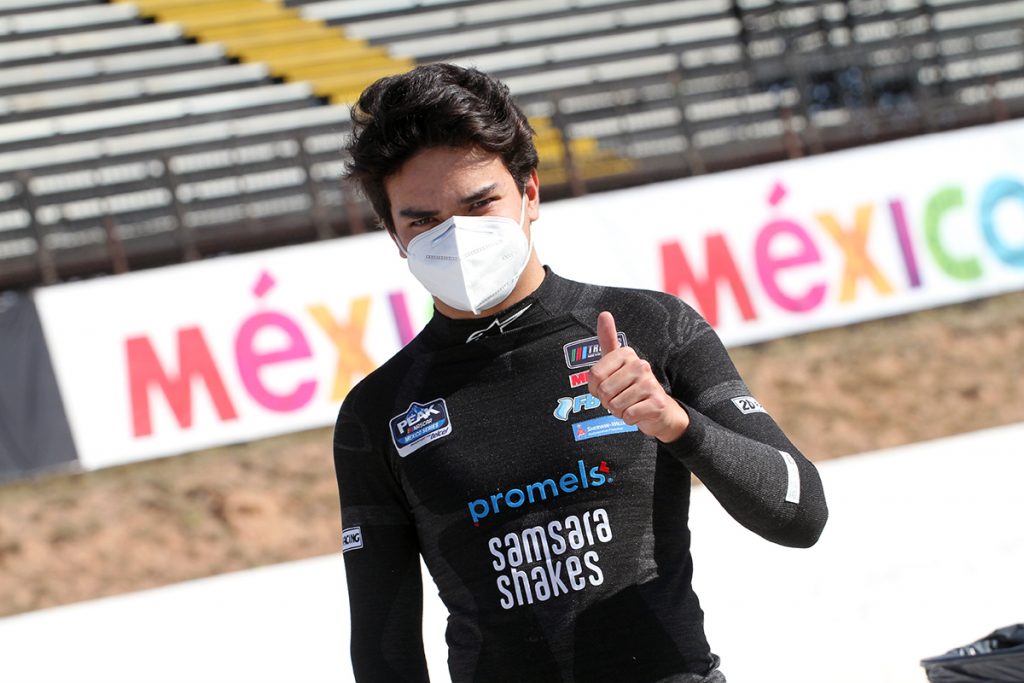Emilio Calleja buscará su primer podio en el Óvalo Aguascalientes México