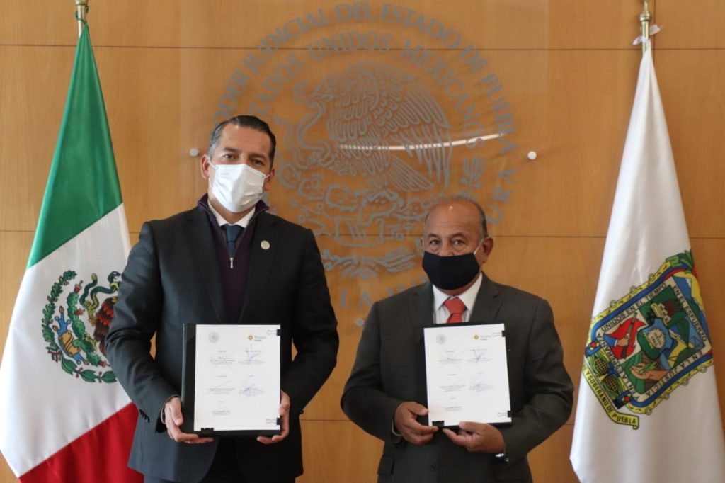 Poder Judicial y Gobierno del Estado firman Convenio de Difusion Cultural