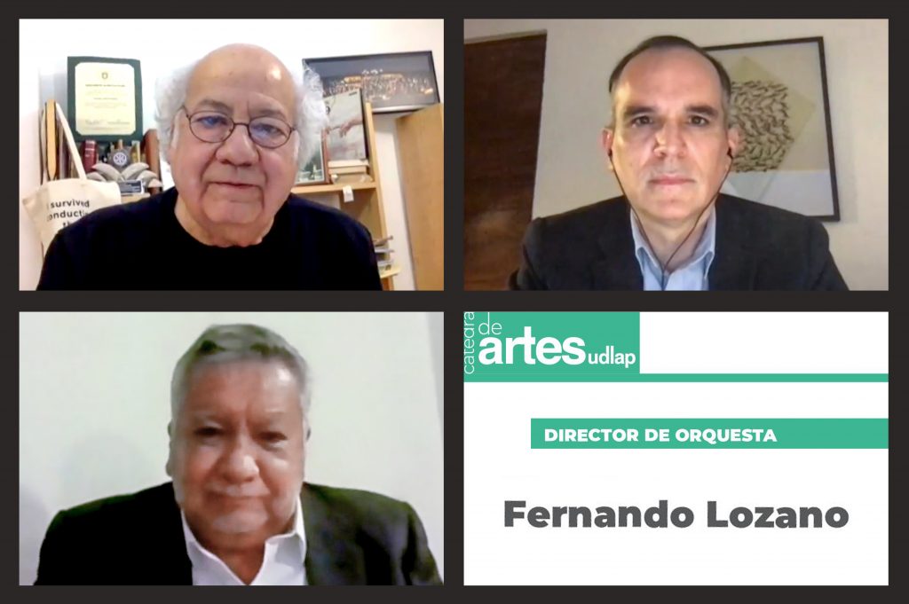 Fernando Lozano resalta la importancia de la música y las orquestas durante la Cátedra de Artes UDLAP