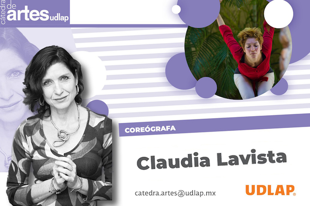 La bailarina Claudia Lavista comparte su labor artística en la Cátedra de Artes UDLAP