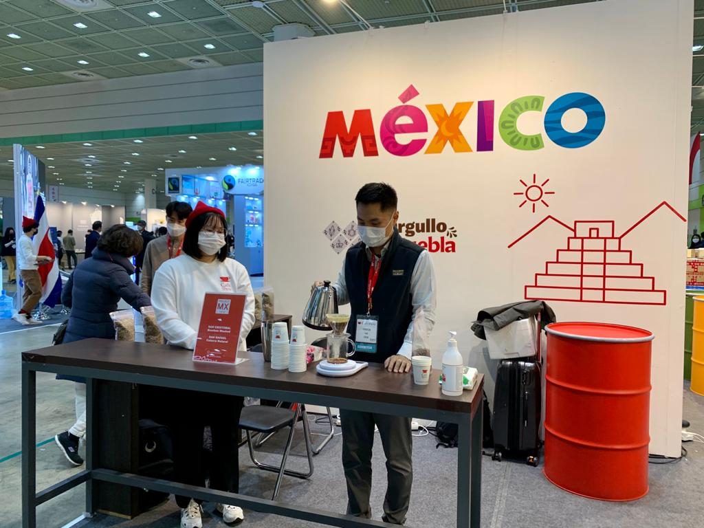 Participa Puebla en el Café Show 2020 de Corea del Sur