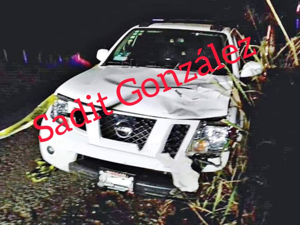 Muere motociclista tras brutal accidente en la carretera Hueytamalco-Ayotoxco.