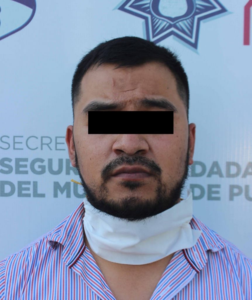 Detenido por portar ilegalmente una arma de fuego en la colonia La Paz