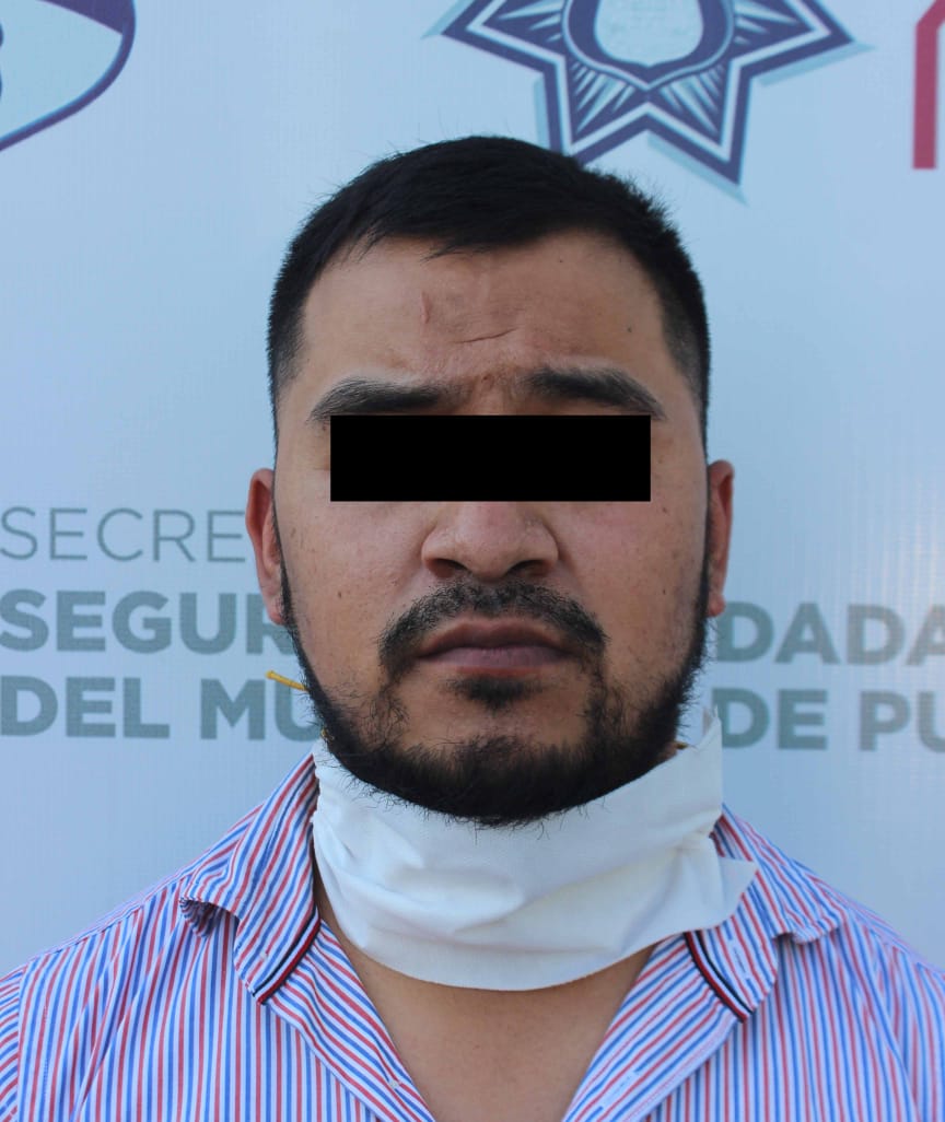 Detenido por portar ilegalmente una arma de fuego en la colonia La Paz