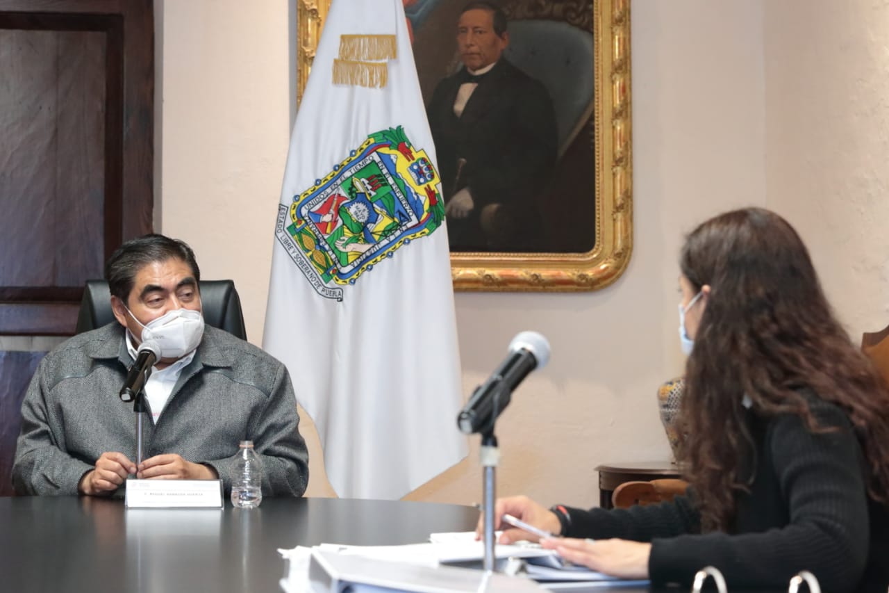Sin nuevos impuestos, austero, responsable y con garantías el paquete económico de Puebla en el 2021, reiteró el gobernador Barbosa