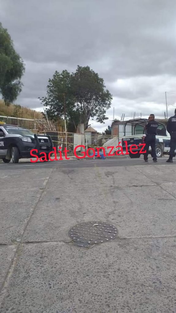 Fallece varón en la zona del tianguis de Texmelucan