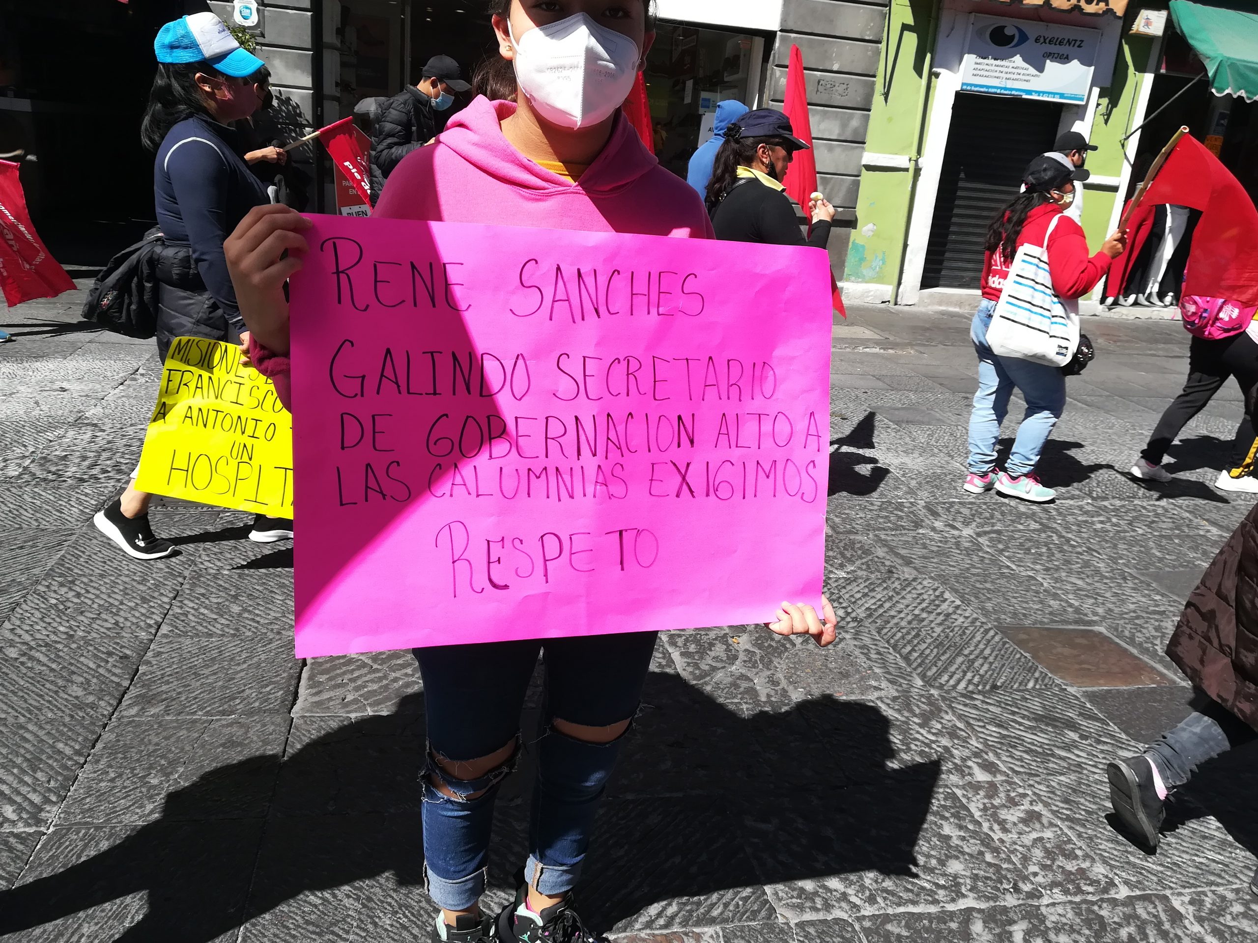 Antorcha Campesina denuncia a René Sánchez por no dejarlos trabajar