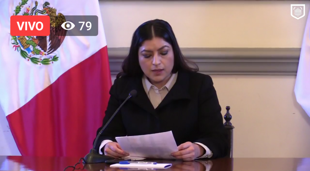 Video desde Puebla: Saldo blanco en la capital tras el Buen Fin, reiteró Claudia Rivera Vivanco