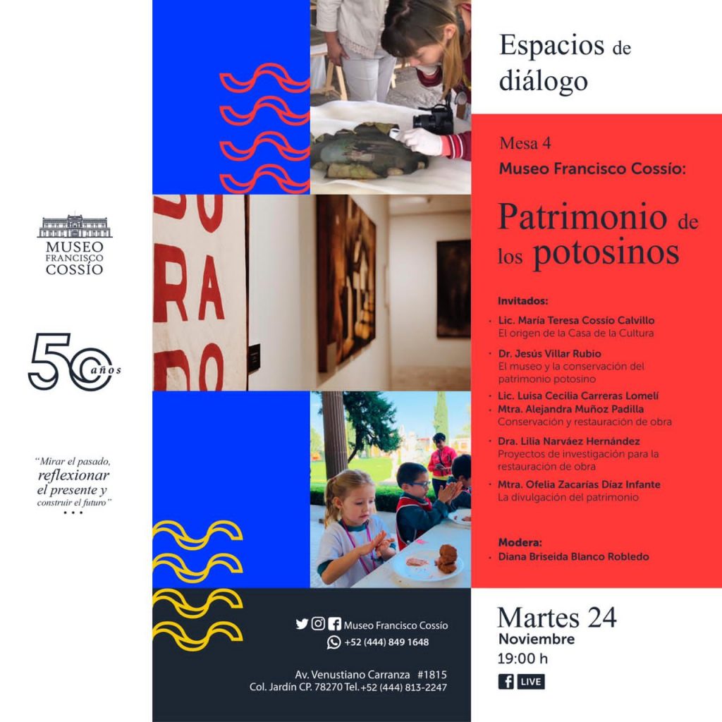 Actividades en el Museo Francisco Cossío para esta semana