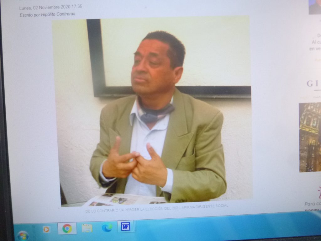 Eric Cotoñeto se siente dueño de Morena, acusa Rafael Cabrera