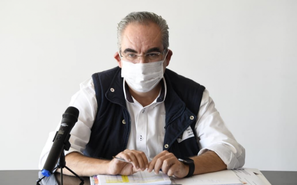 Video desde Puebla: La entidad lleva 5 mil 99 muertos por Covid19, informó el secretario de Salud