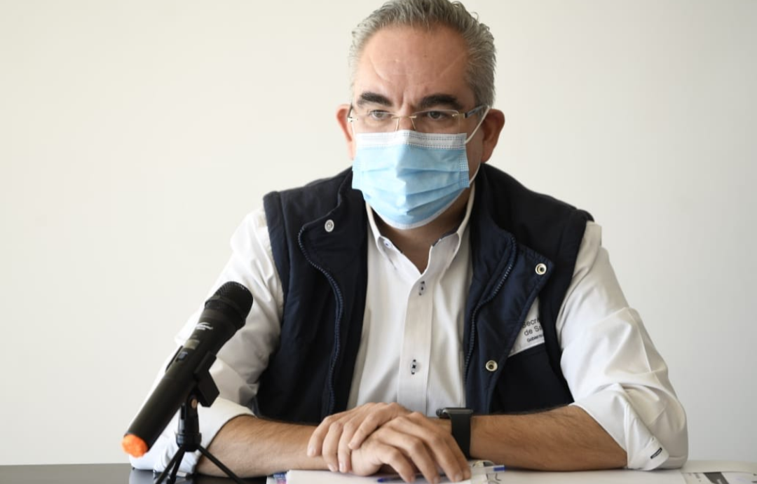 Video desde Puebla: Confirman en la entidad tres decesos más por coronavirus y van 5 mil 309, precisó el secretario de Salud