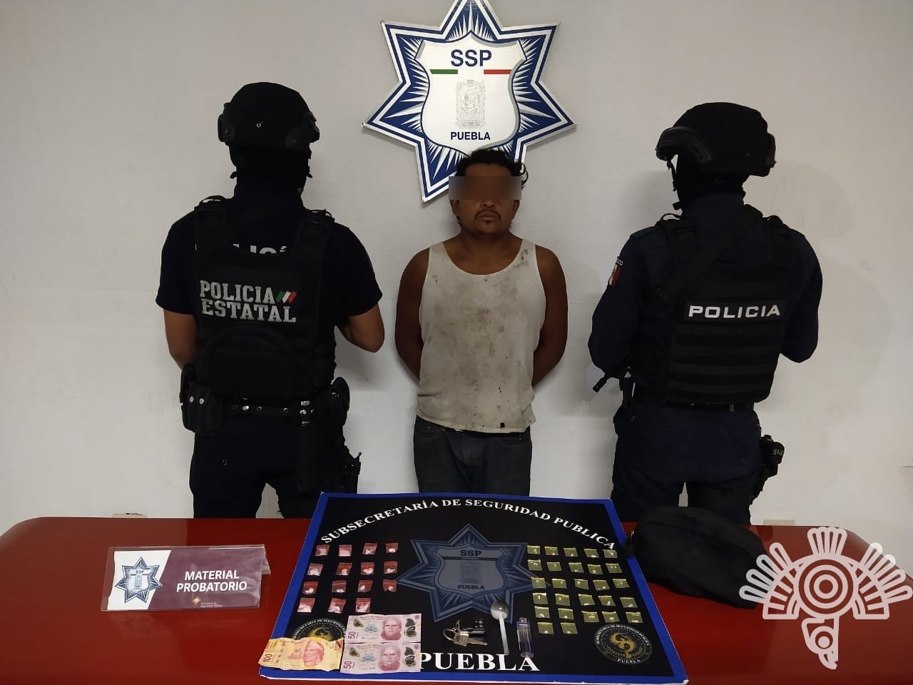 Captura Policía Estatal a presunto narcomenudista de la banda de “El Kalifa”