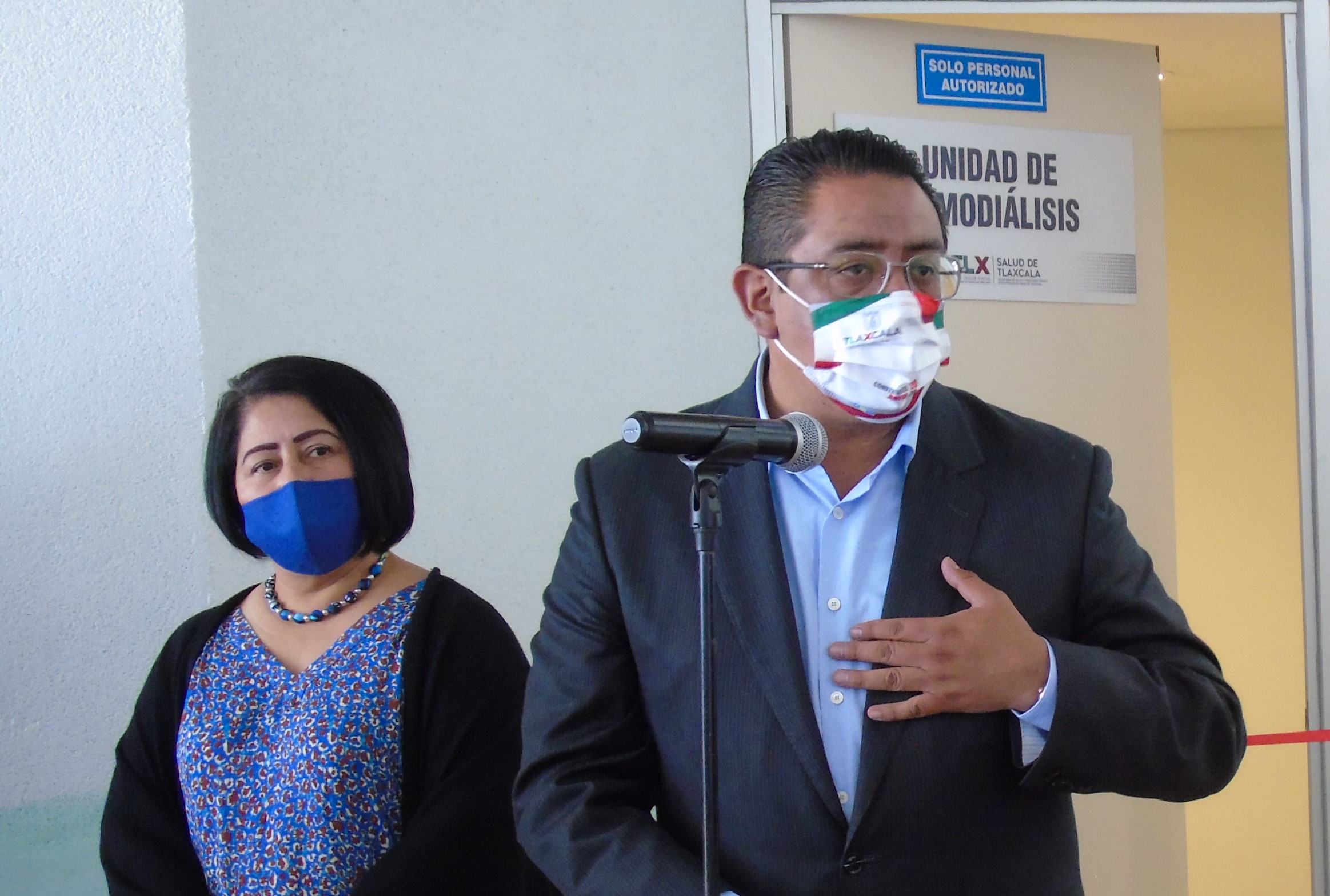 Desde Tlaxcala: Inaugura SESA unidad de hemodiálisis del Hospital General de Calpulalpan.
