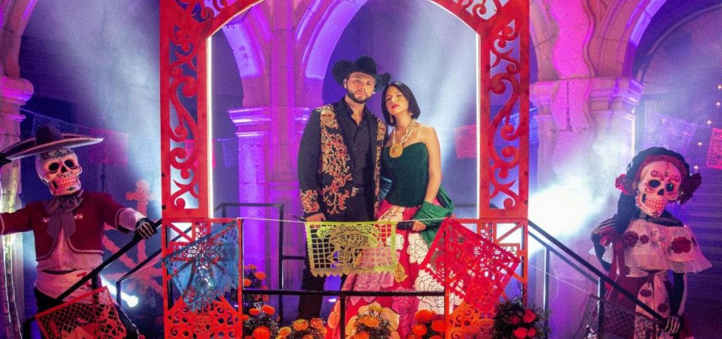 Ángela y Leonardo Aguilar cantan a duo “Cuando dos almas”