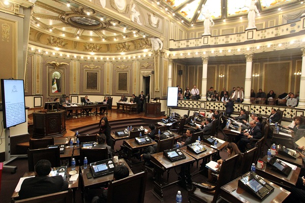 Aprueba el Congreso la Ley de Ingresos de Puebla por 96 mil 525.4 mdp