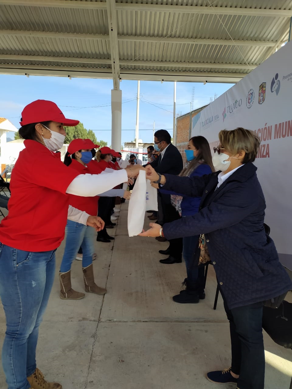 Inician “Brigadas municipales ante Covid-19 e influenza” acciones preventivas en Tlaxco.