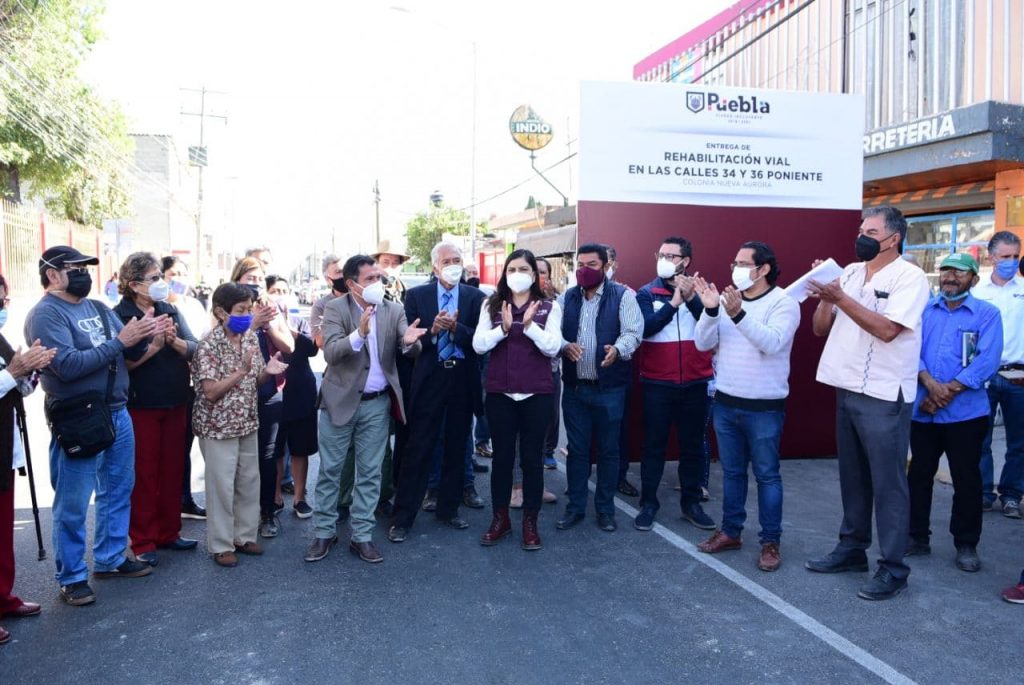 Ayuntamiento de Puebla rehabilita vialidades de la zona CAPU