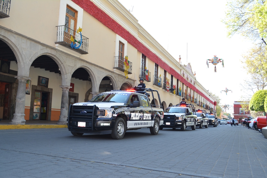 Desde Tlaxcala: Implementan dependencias estatales operativo de vigilancia por temporada navideña 