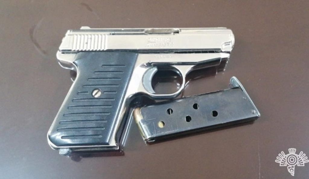 Detienen policías Estatal y de Texmelucan a presunto asaltante a transporte de carga