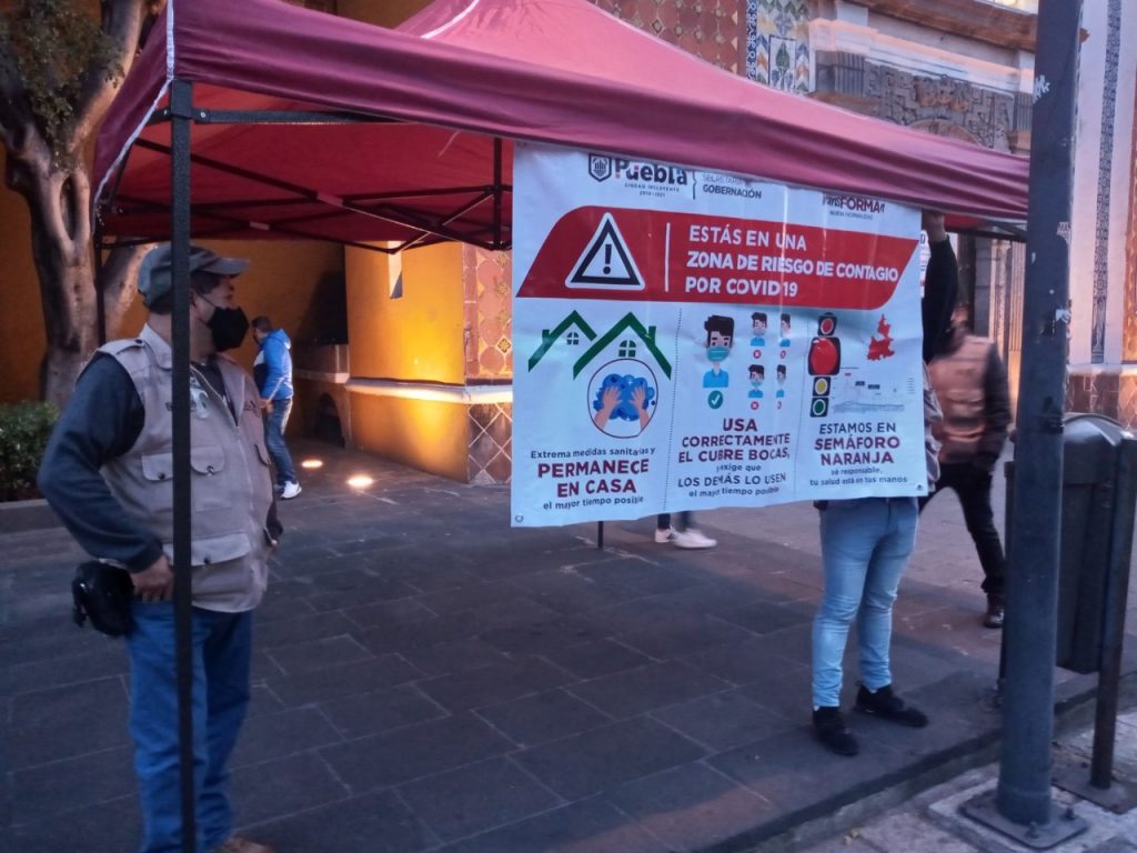 Segom intensifica acciones preventivas por semáforo naranja de COVID-19