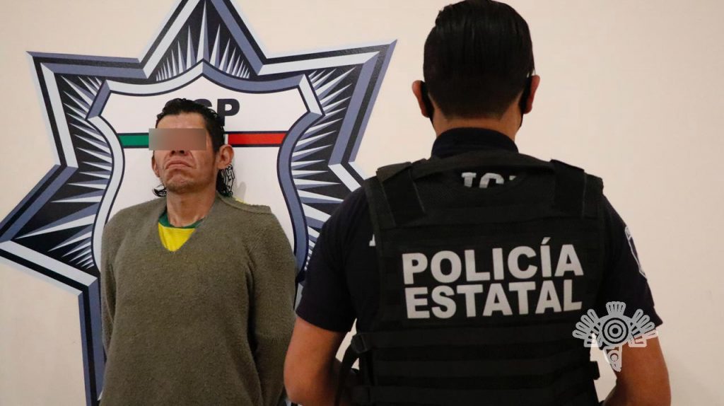Captura Policía Estatal a presunto distribuidor de droga de Hueyotlipan