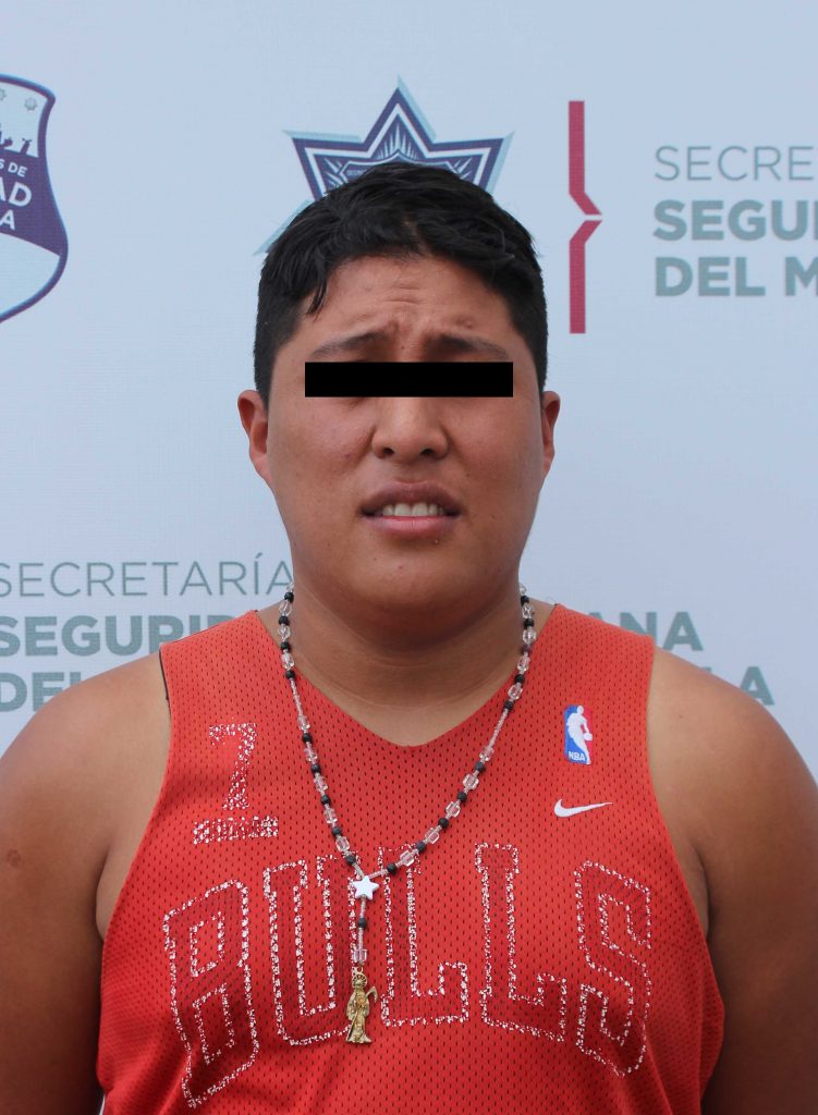 Recuperó Policía Municipal de Puebla una motocicleta robada; el conductor, detenido.