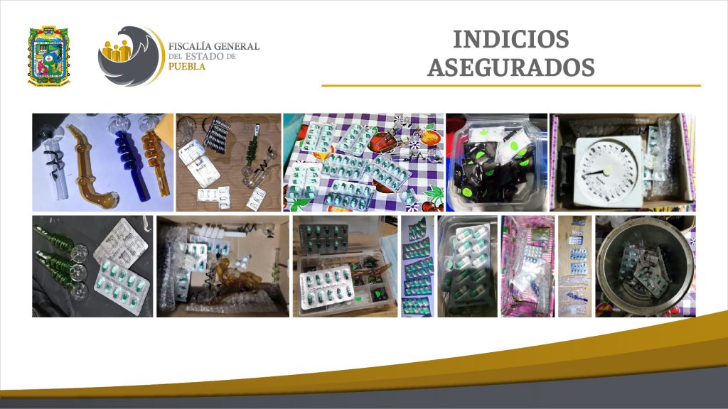 Fiscalía Puebla cateó inmuebles con droga en Ocotlán
