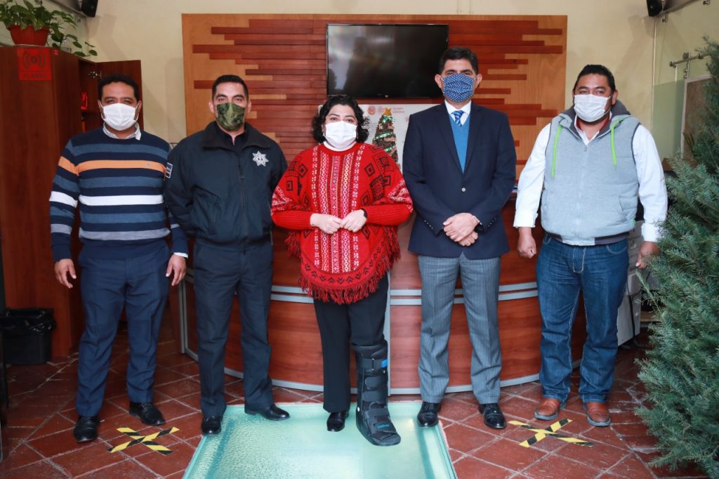 Desde San Andrés Cholula: Karina Pérez Popoca reanuda actividades presenciales al frente del ayuntamiento  