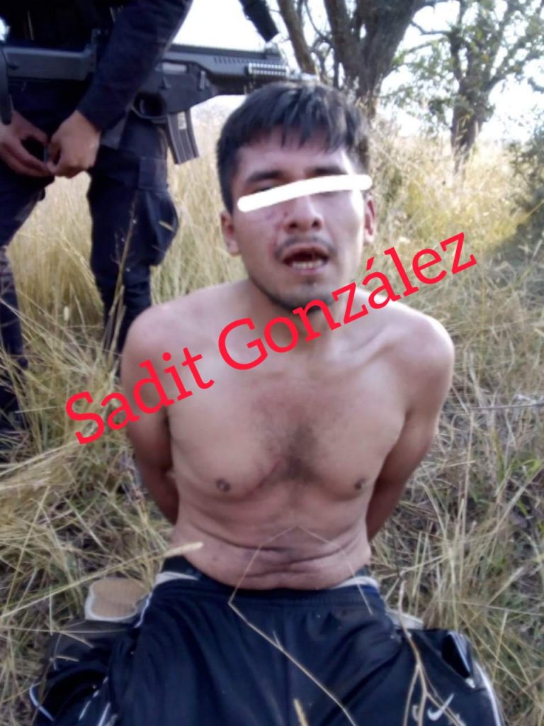 Detienen a presunto ladrón en fraccionamiento Bosque de los Sauces Huejotzingo